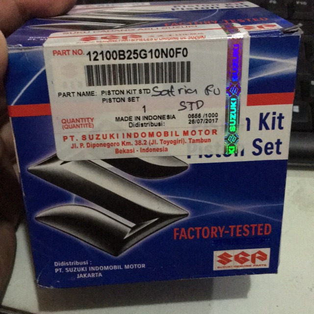 PISTON KIT SATRIA FU ORIGINAL STD