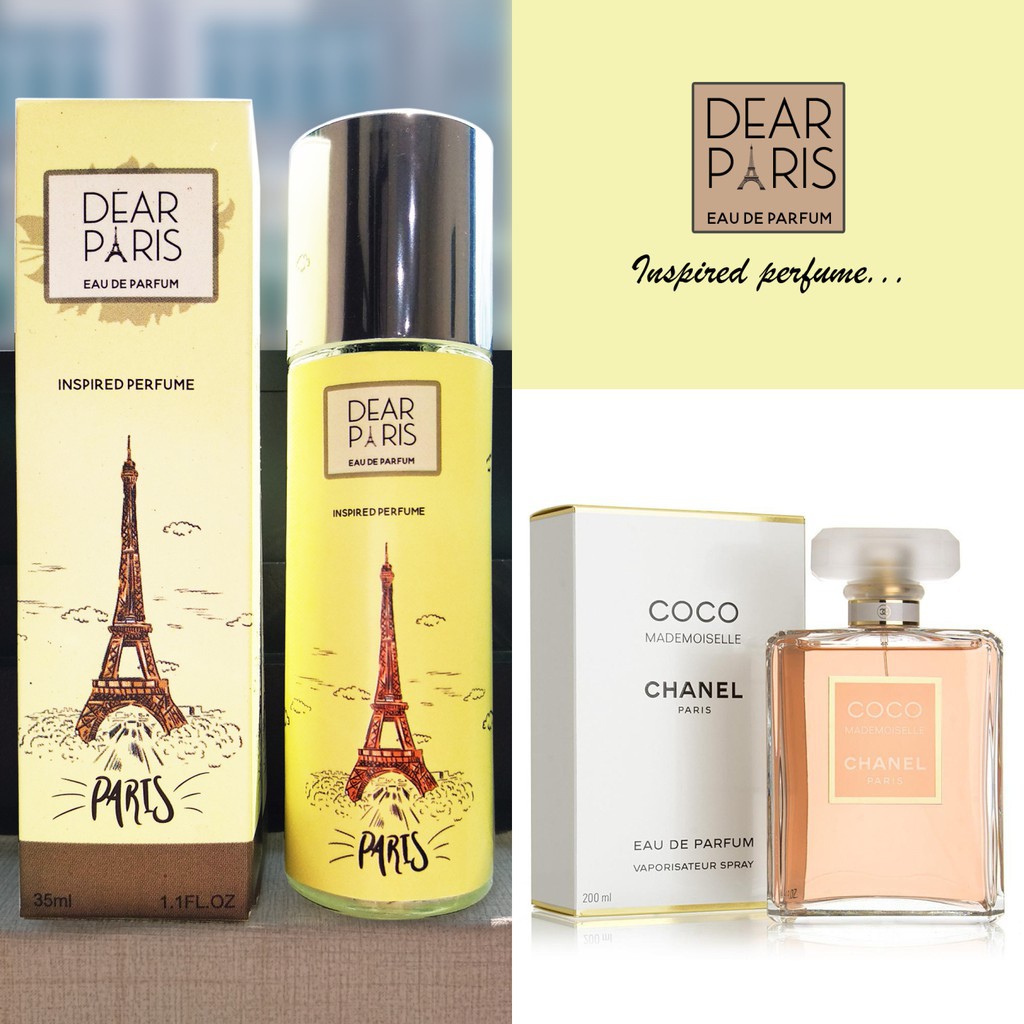 Parfum Premium Dear Paris Aroma Coco Chanel 35 ml Tahan 12 Jam Promo