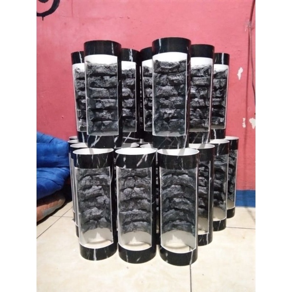 AQUARIUM CUPANG / UNIK / SOLITER CUPANG / PVC+AKRILIK+LAMP