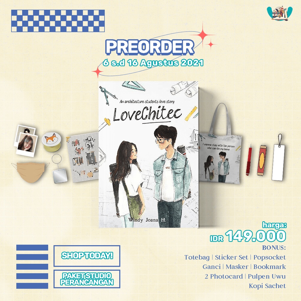 Novel LOVECHITEC An Architecture Students Love Story  BY: Windy Joana H.