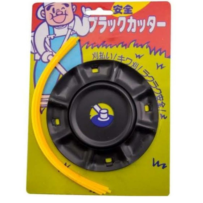 Nylon Cutter Plate / Mata Potong Rumput Senar untuk Mesin Potong Rumput Gendong