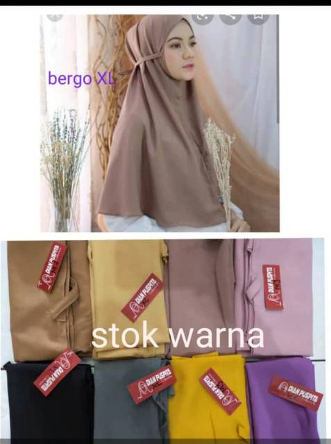 Bergo maryam xl
