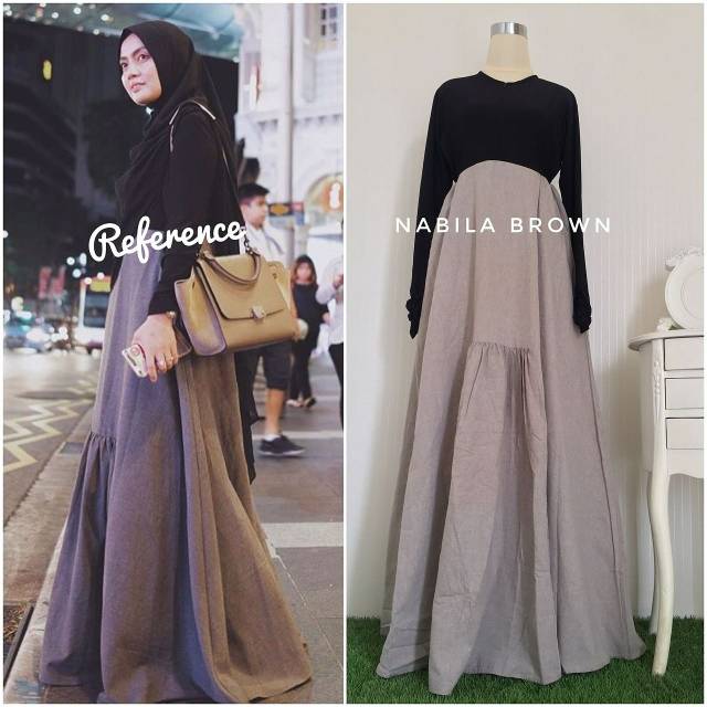 Gamis syari nabila ORI anisa modish