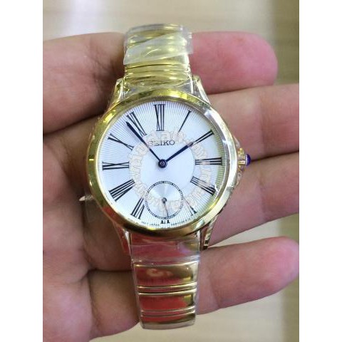 Seiko Womens SRKZ56P1 Quartz Gold Stainless Steel | Jam Wanita SRKZ56