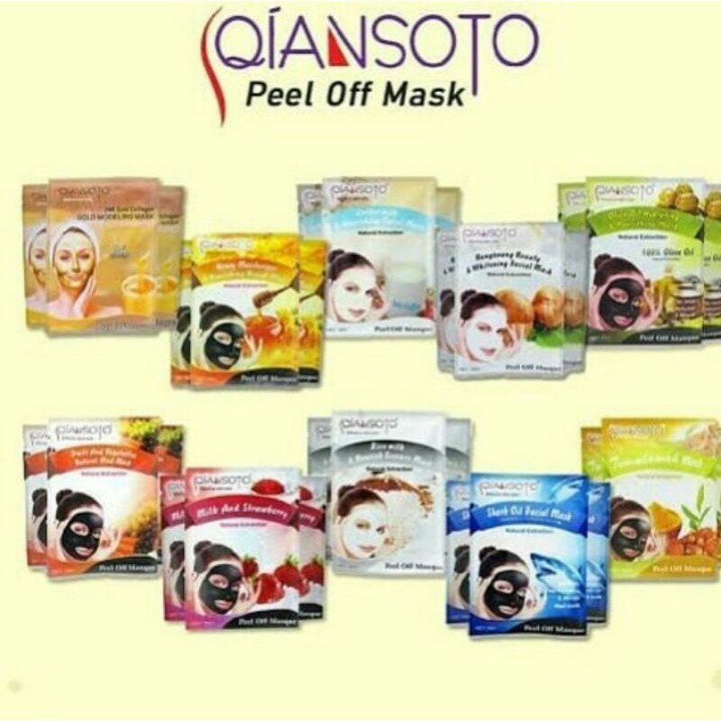 Masker qiansoto ( 6 pcs )