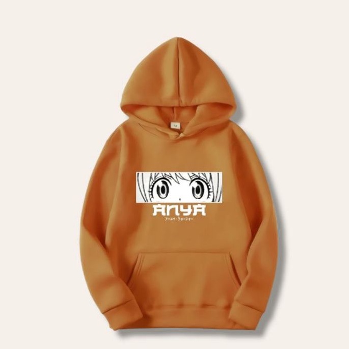 SWEATER ANAK PEREMPUAN ANYA FORGER ANIME SPY X FAMILY HOODIE ANAK PEREMPUAN ANIME SPY X FAMILY MATA 