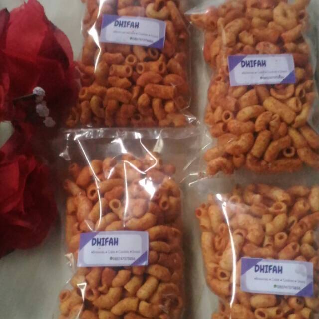 

Snack Ringan Makroni / Makaroni Bantat Renyah 200gr