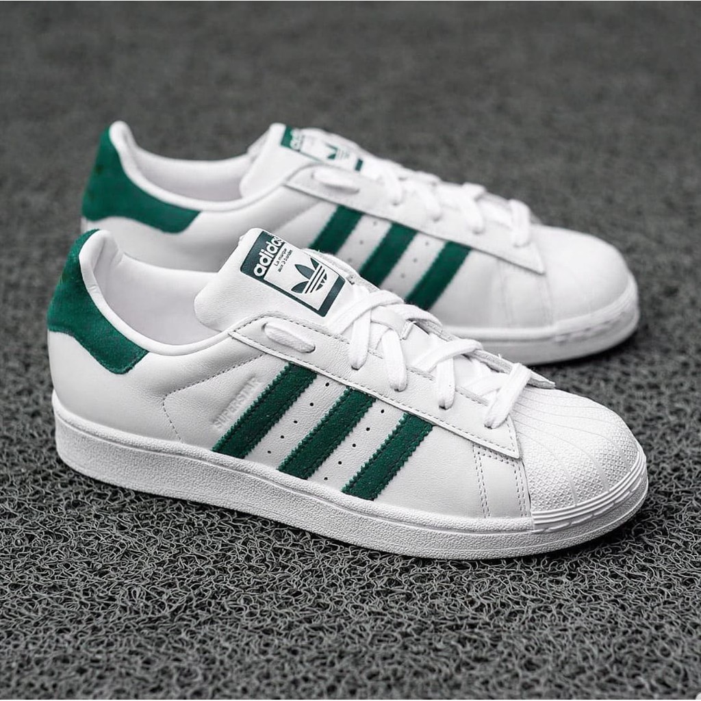 ADIDAS SUPERSTAR FP WHITE GREEN