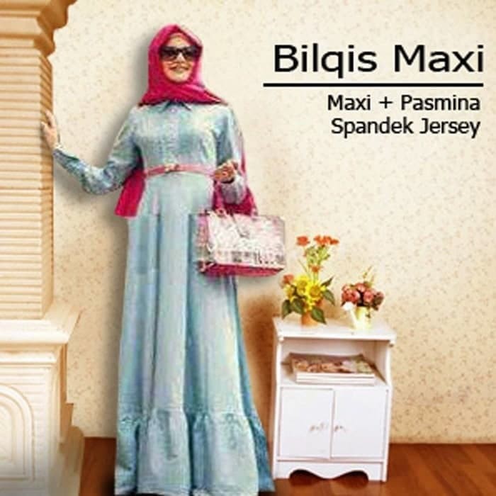 ( TERMURAH ) GAMIS KEKINIAN CANTIK NABILA BILQIS