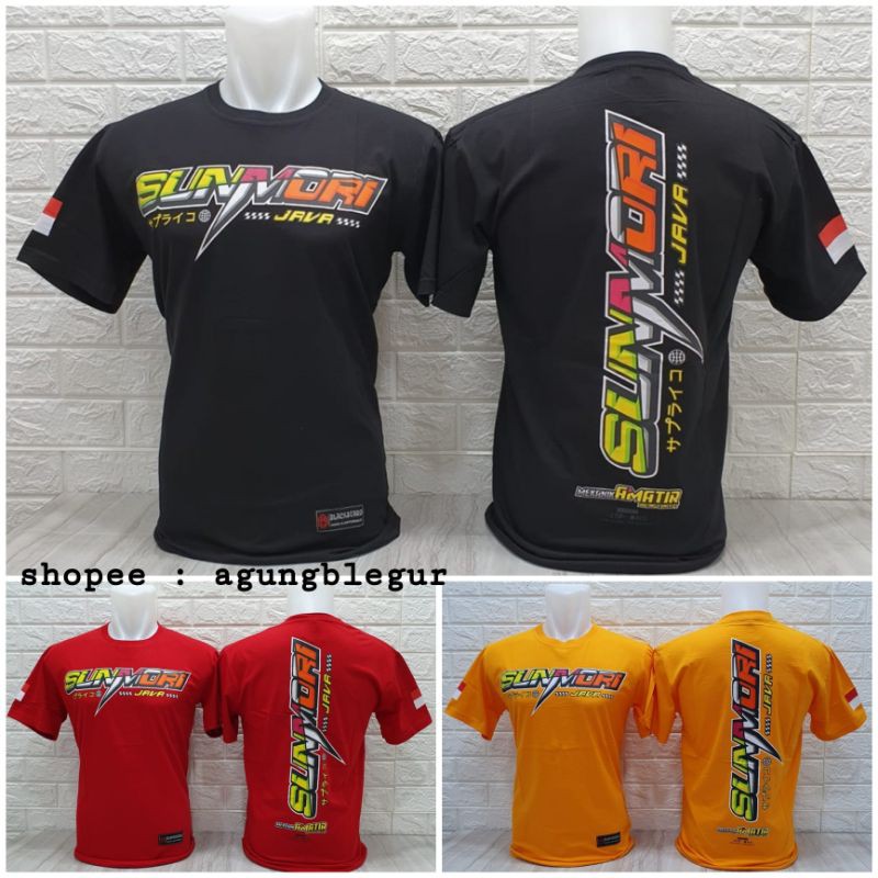 kaos sanmori / kaos racing / kaos pria / racing hell / kaos cb herex / kaos pria