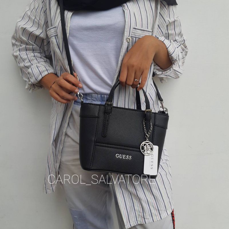 [oline_online] PromoGS Tas gu 3ss delaney gb mini size saffiano effect biru,orange,merah,hitam,pink viral favorit artis