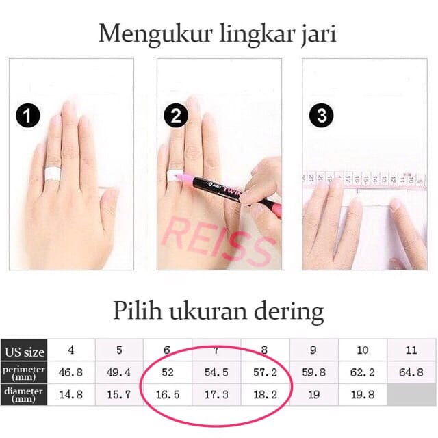 [BAYAR DI TEMPAT] cincin wanita asli titanium/aksesoris wanita asli titanium/perhiasan wanita anti karat