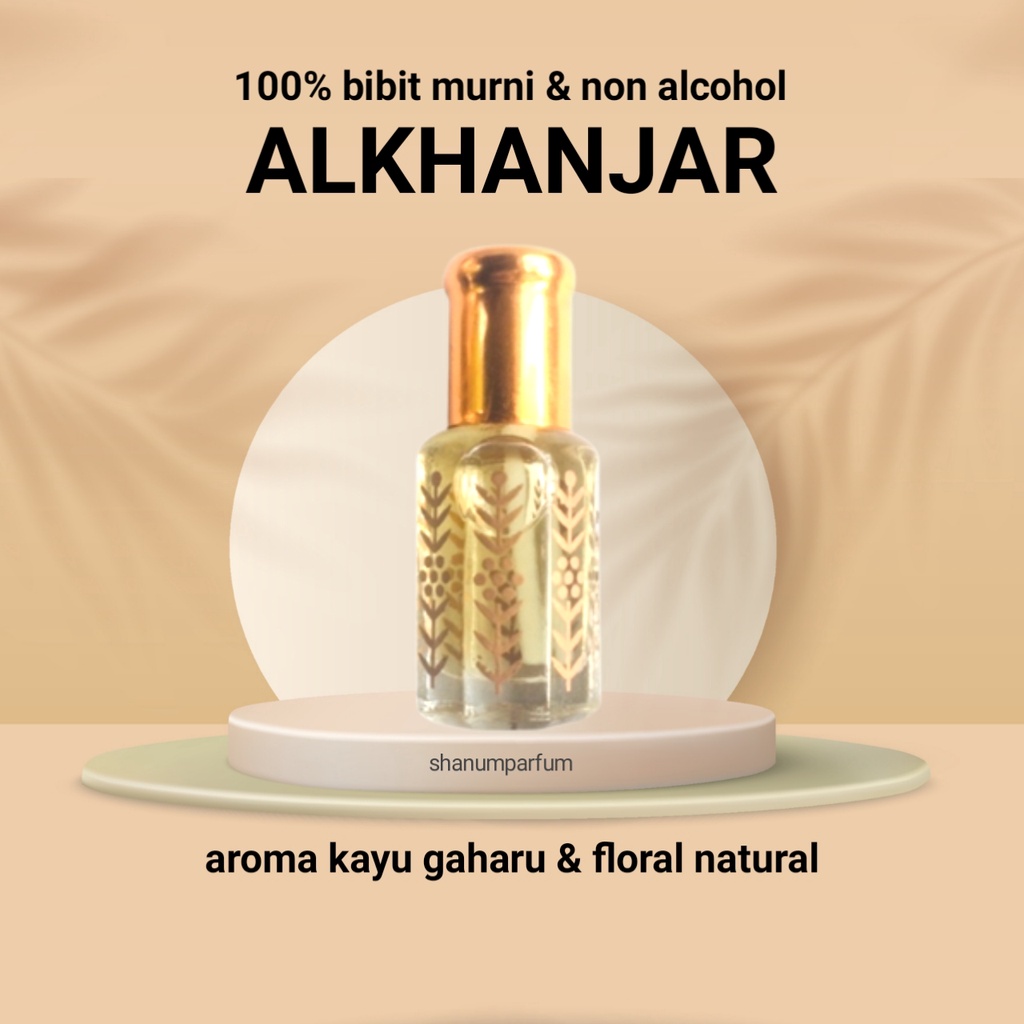 Alkhanjar Parfum Sholat Pria Original Non Alkohol