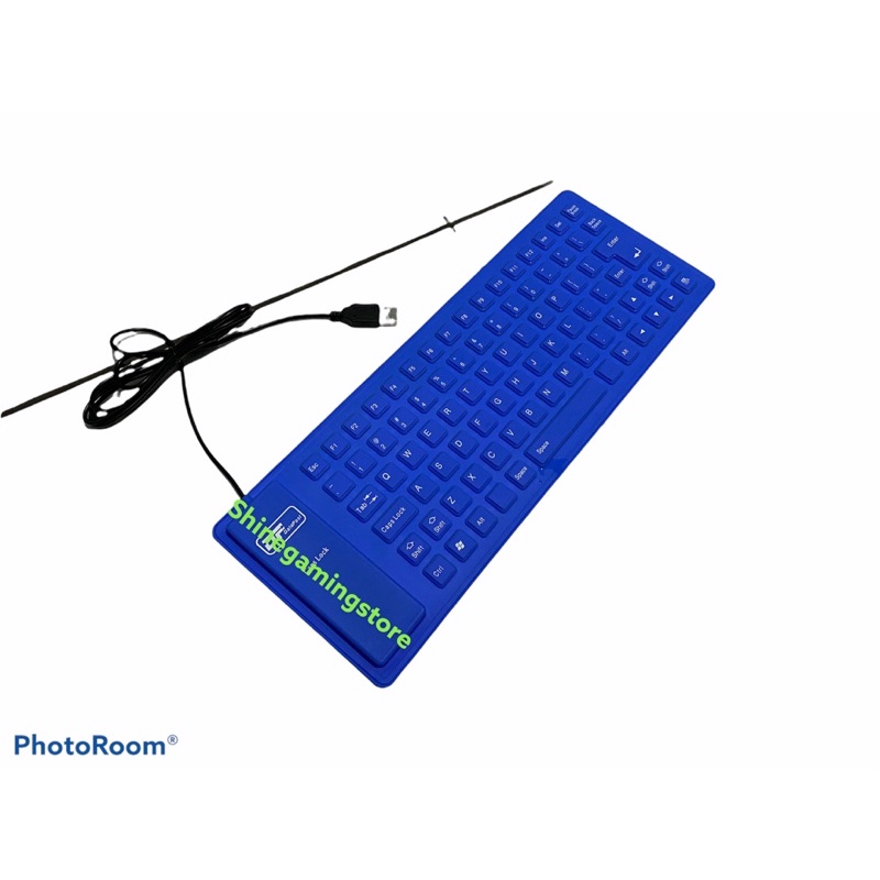 Keyboard Flexibel USB Gulung ANTI AIR