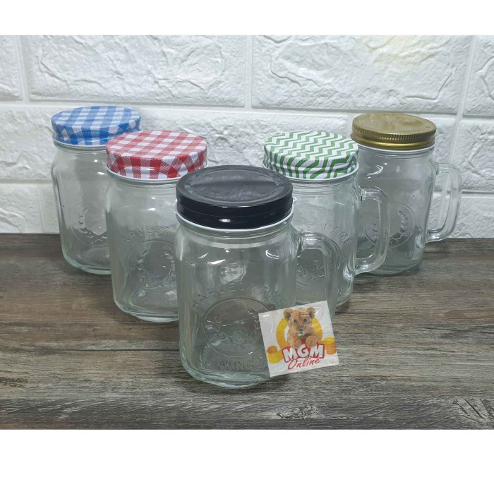 Tutup Drinking Jar Aluminum SINGLE / Tutup Jar Mason Aluminum SINGLE