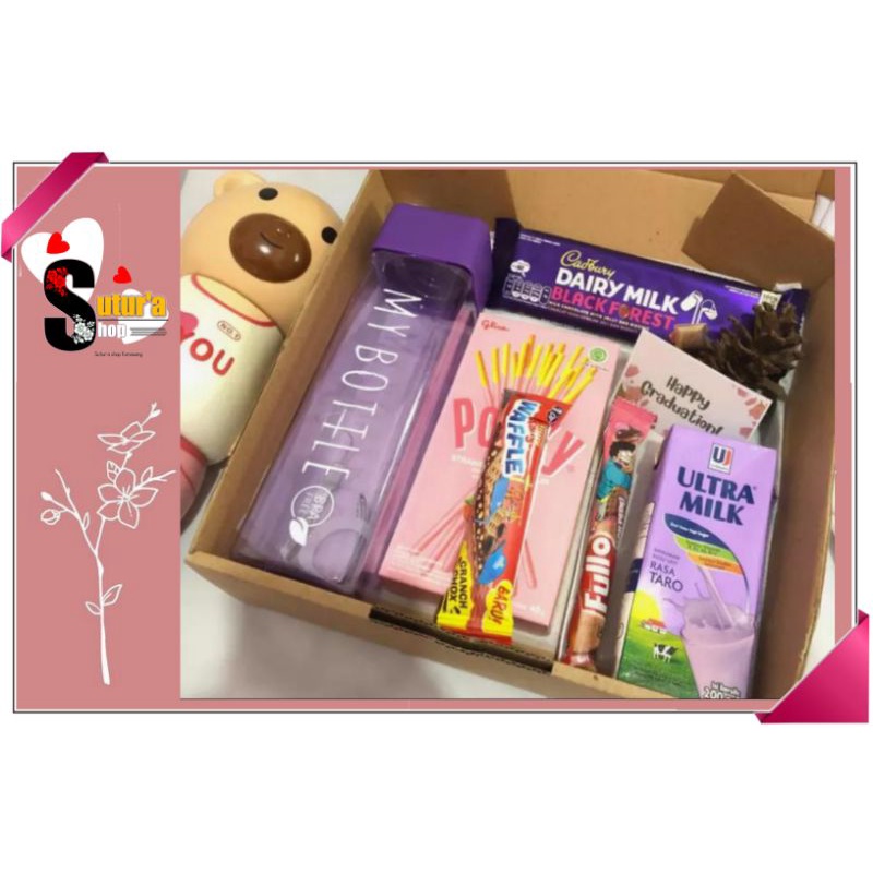 

[NEW] Murah!!! Hampers Snack Box / Snack Gift Box / Hadiah Wisuda / Kado Ulang Tahun / Hadiah Anniversary