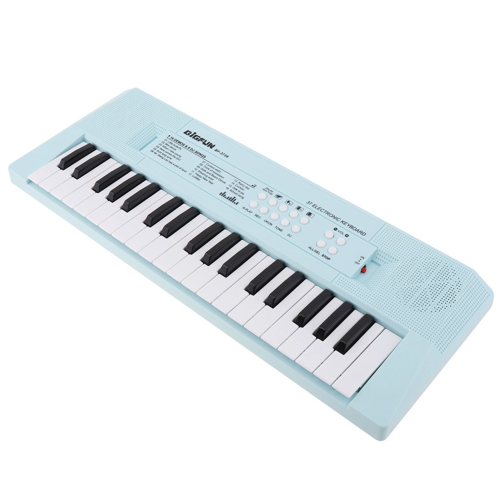 Keyboard Piano Digital Elektronik 2 Warna Dengan Mikrofon Untuk Hadiah Anak