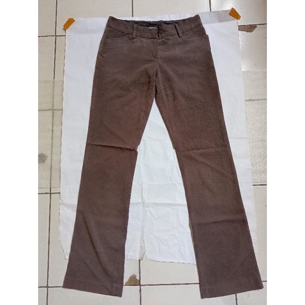 Celana Panjang Kerja Wanita Coklat