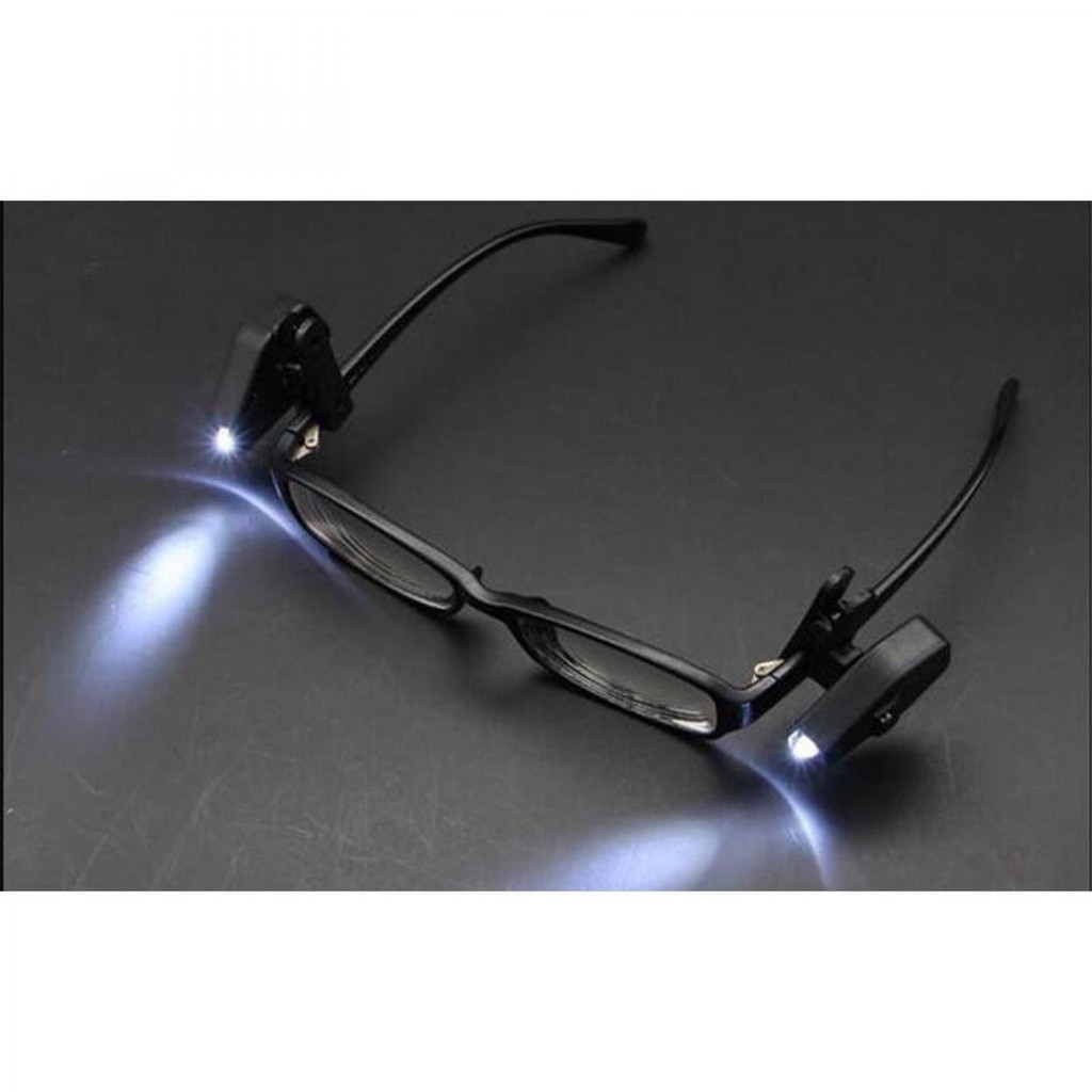 Bayar Ditempat TaffLED Lampu Baca LED Klip Kacamata Glasses Light 1Pcs ZMD00165