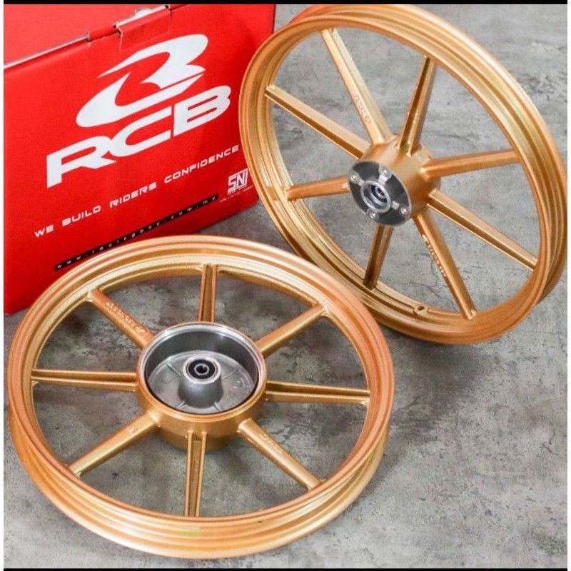 VELG RCB 811 JUPITER Z 17 X 160 185 VEGA new MX OLD RACINGBOY PALANG 8
