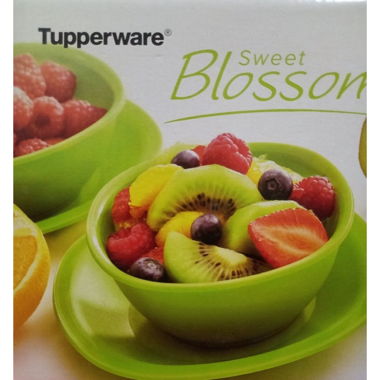 Tupperware Sweet Blossom (tempat sop buah/es krim/puding)