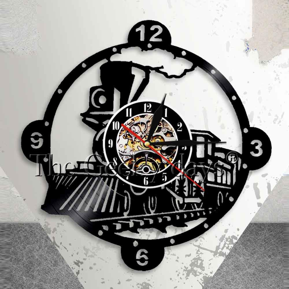 Steam Locomotive Train Wall Clock Vintage Steam Engine Vinyl Record Clock Train Shopee Indonesia Steam Locomotive Train Wall Clock Vintage Steam Engine Vinyl Record Clock Train Shopee Indonesia