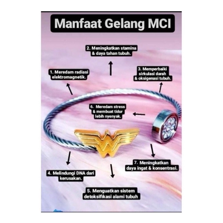 GELANG MCI WONDER WOMAN