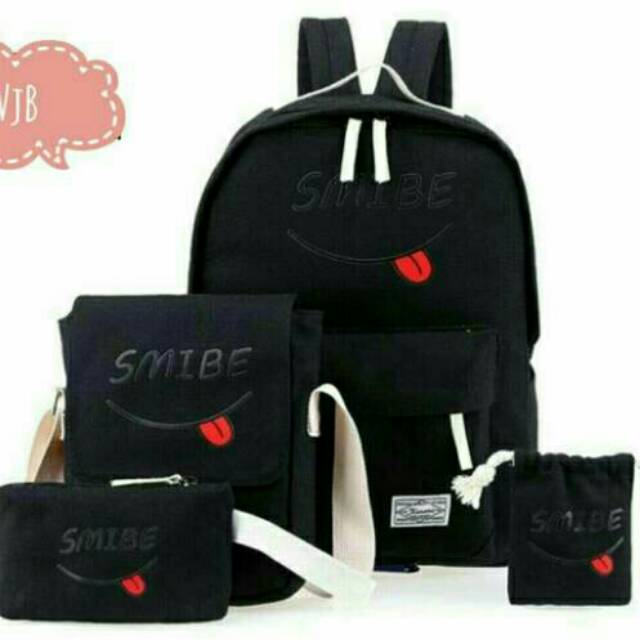 Backpack smibe/tas Batam/tas ransel murah/tas sekolah fashion wanita modern