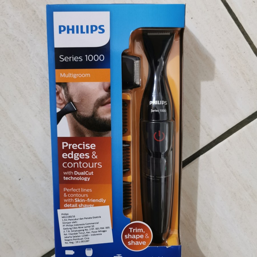 PHILIPS Facial Precision Shaver / Cukur Jenggot MG 1100 ORIGINAL