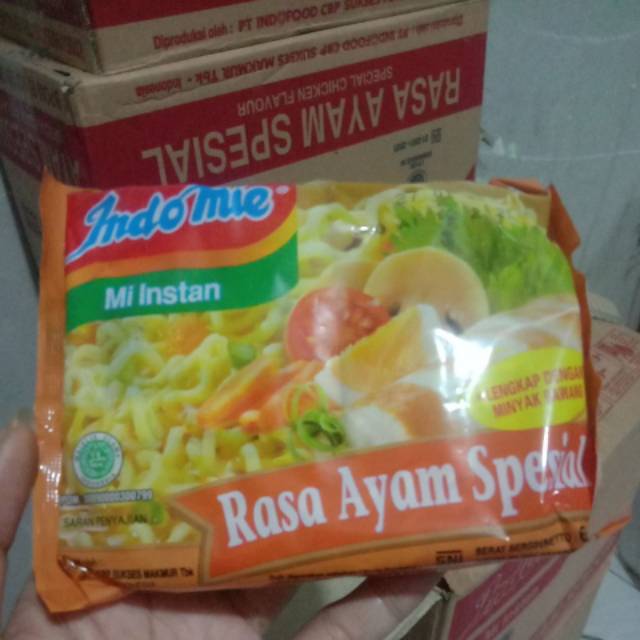

Indomie/Sedap kuah isi 5pack