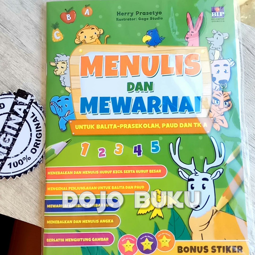 Menulis Dan Mewarnai by Herry Prasetyo