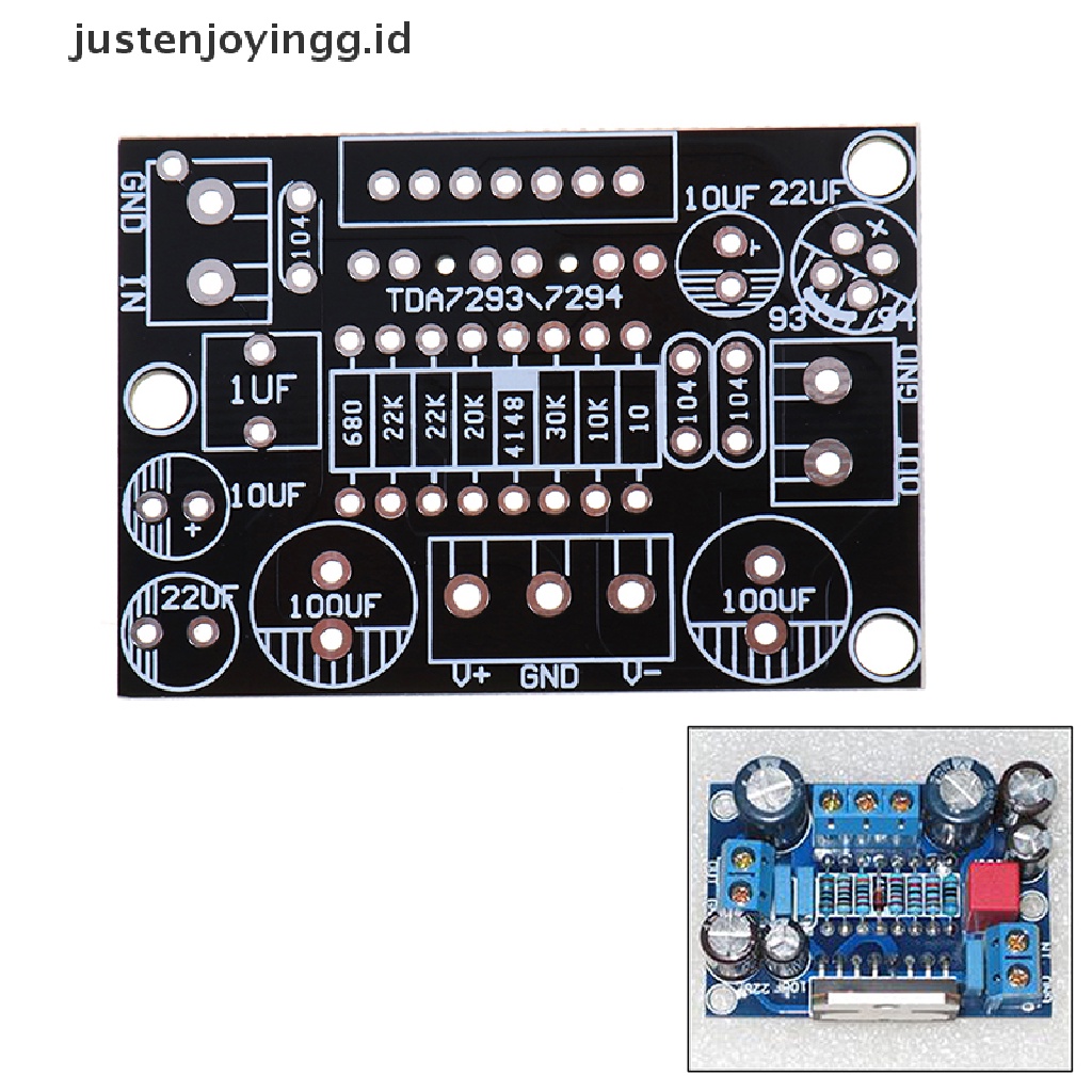 // justenjoyingg.id // TDA7293/TDA7294 mono channel amplifier board circuit pcb board amplifier board ~