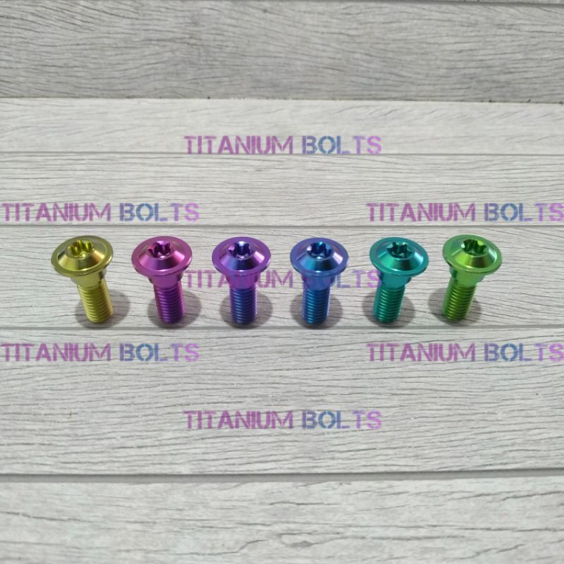 Baut Titanium Bolts GR5 Piringan Cakram Aerox PCX Nmax Vario Xmax ADV Beat Original