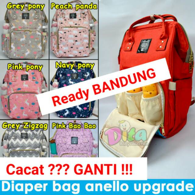 Diaper bag upgrade tas diaperbag ane lo bandung