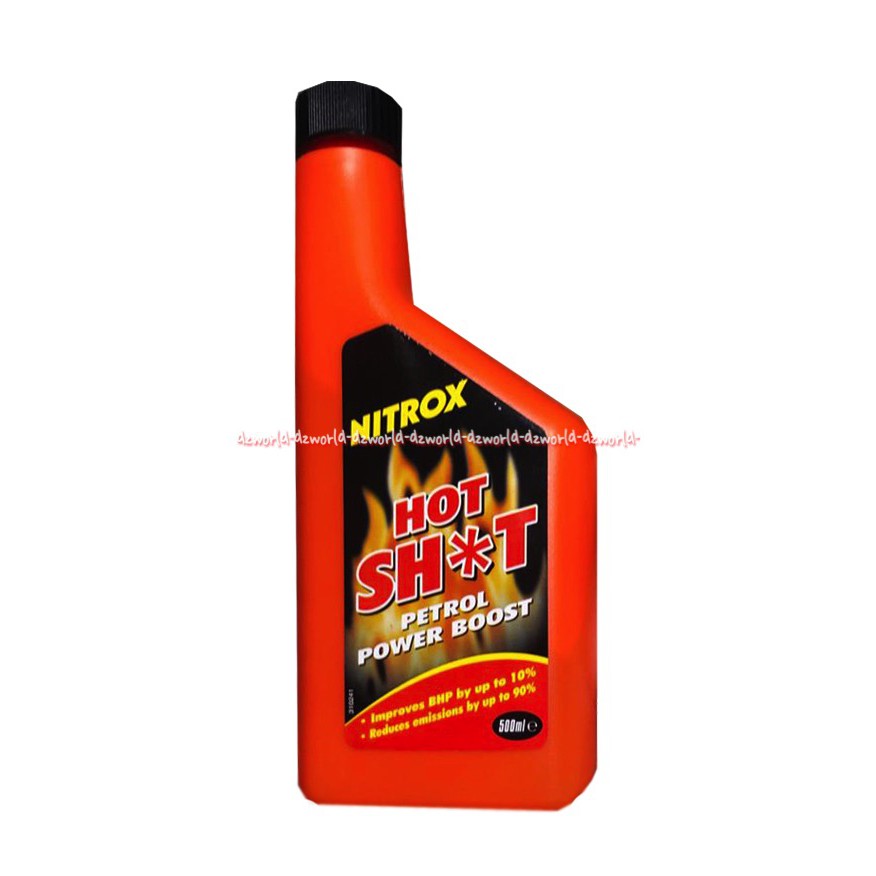 Carlube Nitrox Hot Shot Petrol Power Boost Bahan Bakar Berbasis Metanol 500mL