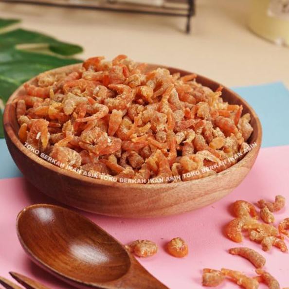 

M4asih Ready|Ebi Udang Ikan Asin 100gram / Tanpa Kulit Kualitas Bagus No 1 |rekomended...,,!