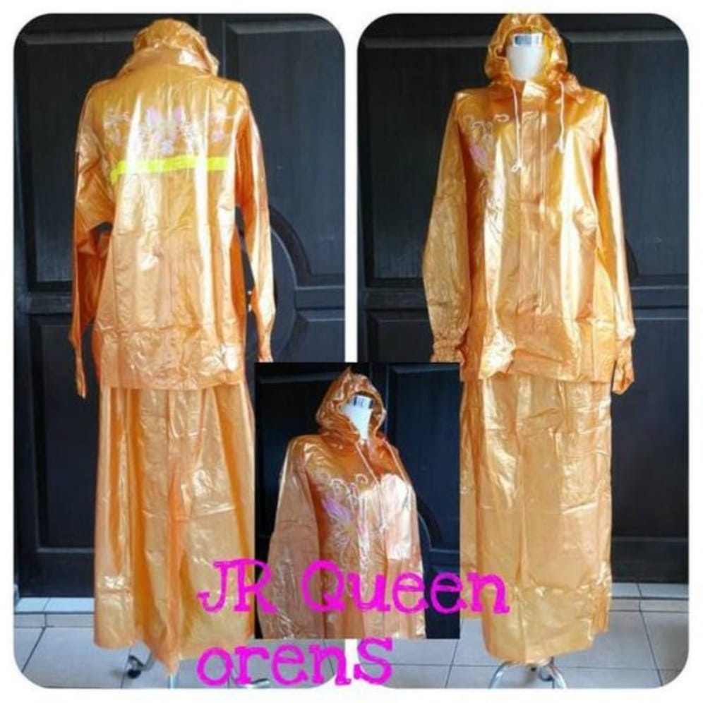 Jas Hujan QUEEN Jaket Rok Wanita Queen 965