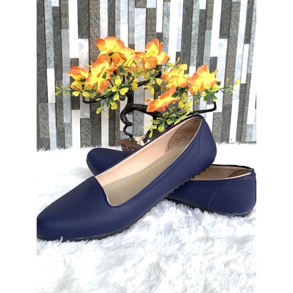 SLIP ON WANITA-Navy