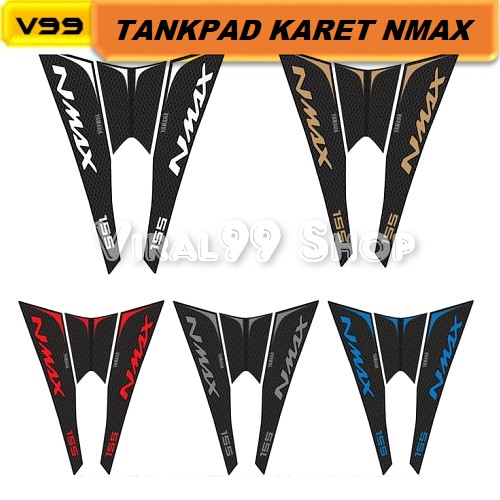 Tankpad Karet Motor Nmax Stiker Sticker Dek pad Nmax Tank Protector Nmax