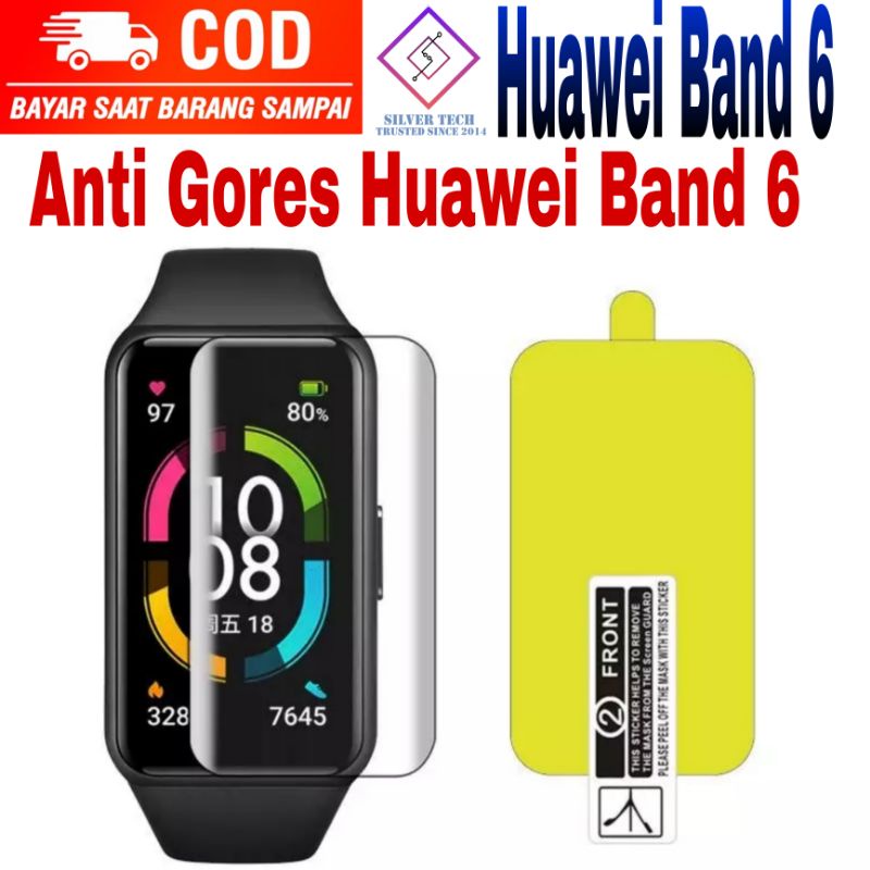 Silvertech Anti Gores Untuk Huawei Band 6 Band 7 Band 8 Honor Band 6 Screen Protector