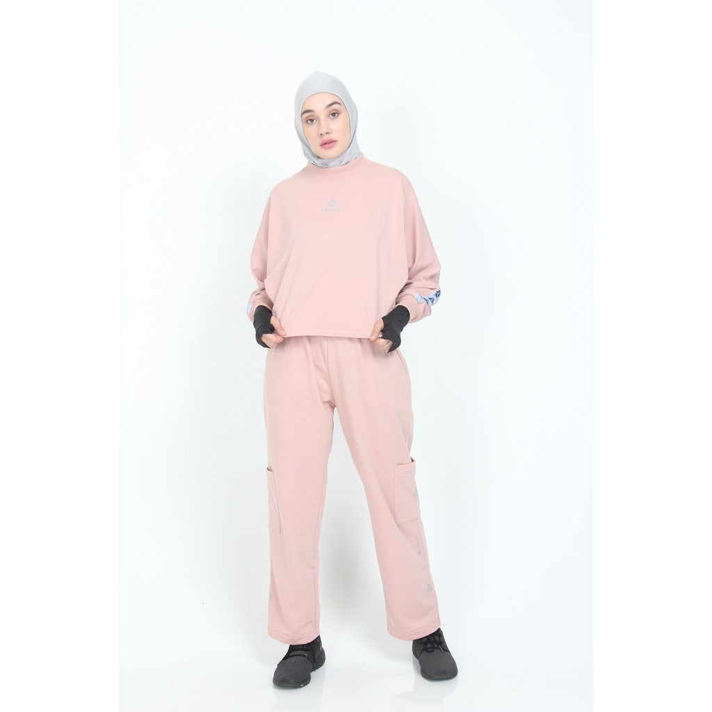 MIVVA+ - 90S Sweater & Cargo Training ( Baju Olahraga Wanita )-3