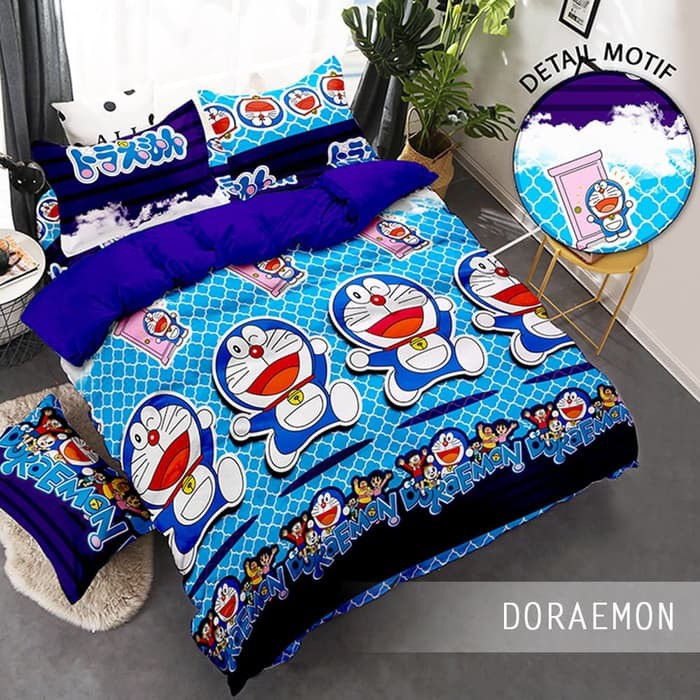 Sprei Monalisa Doraemon