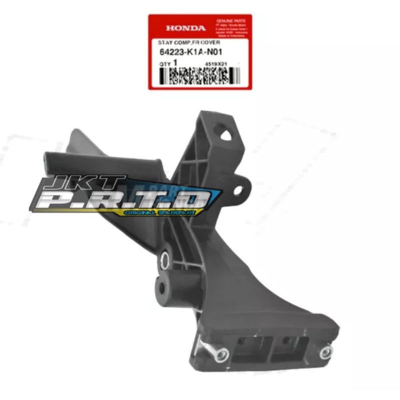 Dudukan Tameng Lampu Depan Honda All New Beat Led Deluxe Street 2020 Original
