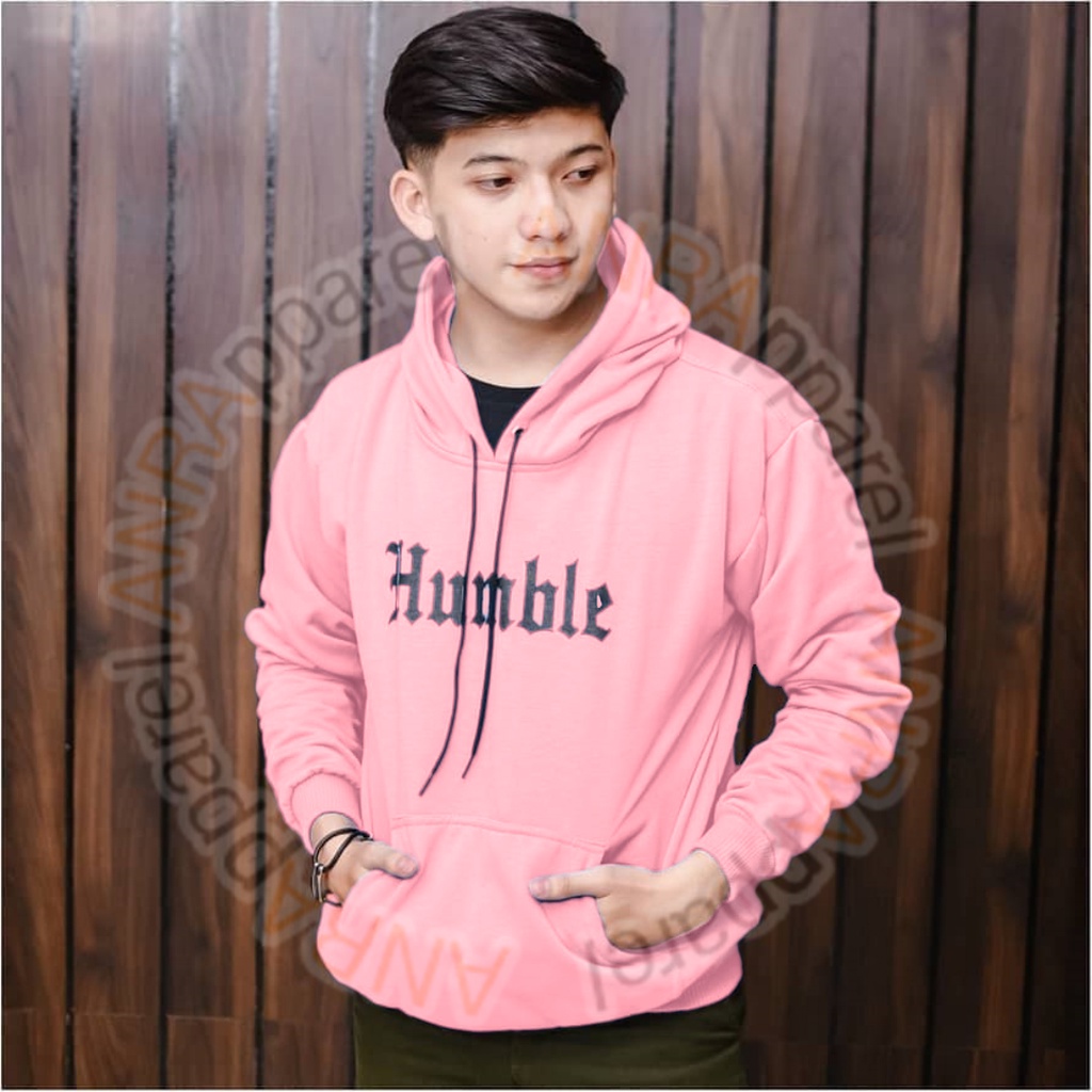 HUMBLE HOODIE PRIA - Jaket Hoodie Jumper Humble Cowok- Bahan Fleece