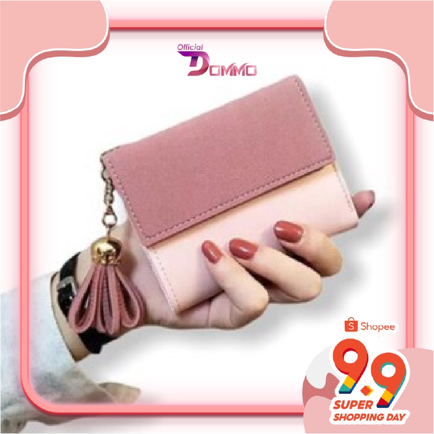 [LOKAL] DOMMO - D1381 Dompet KASIH - Dompet Lipat Wanita MORYMONY