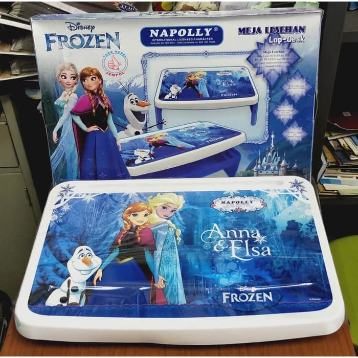 FROZEN  Meja Belajar Anak Meja Lipat Lesehan Meja Karakter Napolly