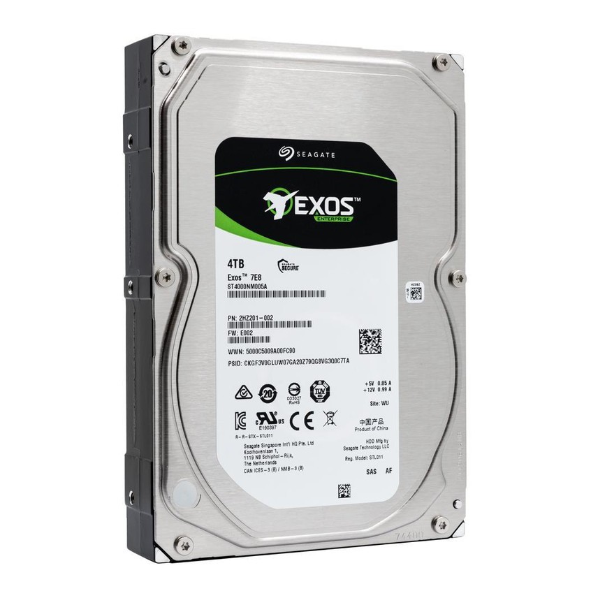 SEAGATE EXOS 7E8 4TB ST4000NM005A 3.5&quot; 7200RPM 256MB SAS