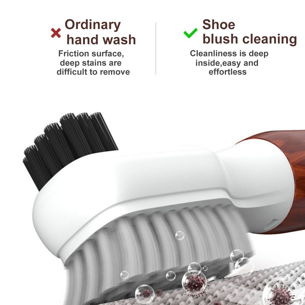 AKN88 - PULIN Vibration Automatic Shoes Brush Sikat Pembersih Sepatu Otomatis