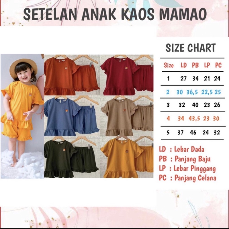 STELAN ANAK CEWEW FRIEE ONGKIRR 1-5 Thun