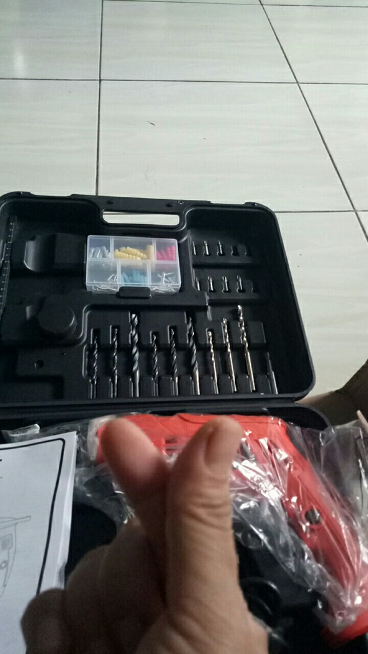 Hammer Drill Black Decker Hd555kopr Bor Tembok Set 13mm